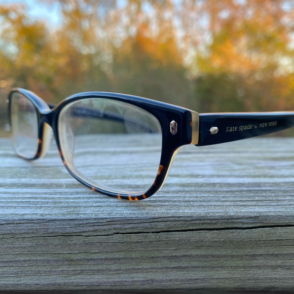 Kate Spade Lucyann glasses frames black tortoise fade 51[]16 135 - Picture 7 of 10